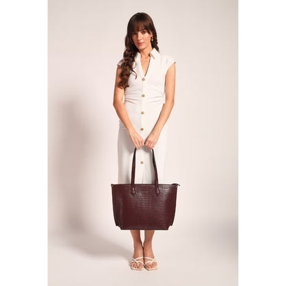 THE GUSTO Women Wine Evoke Tote Bag (M)