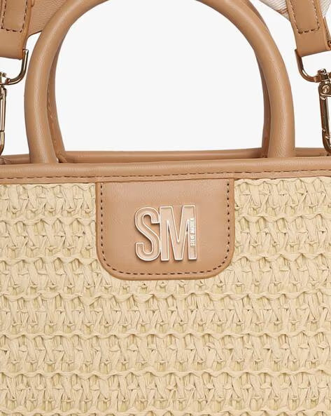 STEVE MADDEN Women Bniko Satchel Bag with Adjustable Strap