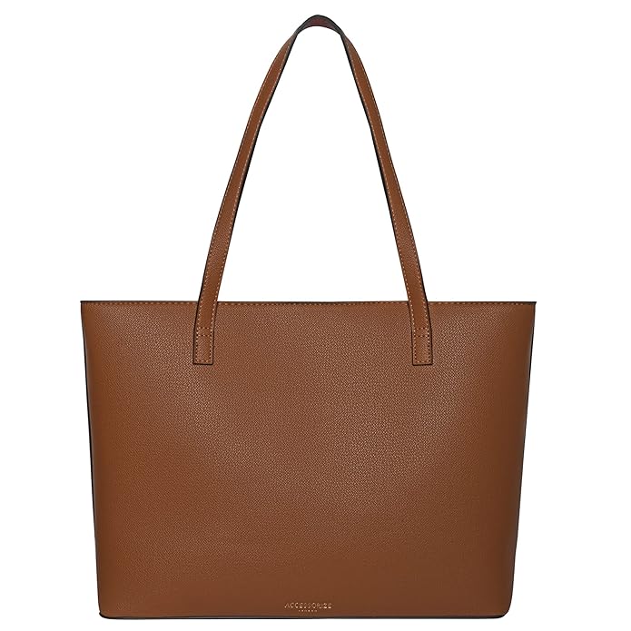 Accessorize London women's Tan Britney Bee Tote